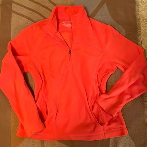 Tek Gear 1/4 zip Fleece Pullover w muff